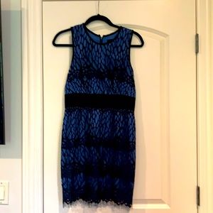 Robert Rodriquez royal blue dress